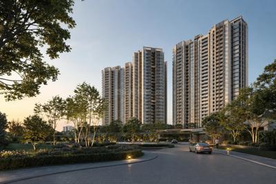 Image of 1250 Sq.ft 3 BHK Apartment / Flat for sale in Tata Orbis Phase 1, Ghansoli, Navi Mumbai for Rs. 26000000