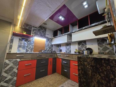 Kitchen Image of 1000 Sq.ft 1 BHK Independent House for rent in Jaipur House Colony Agra for Rs. 24000