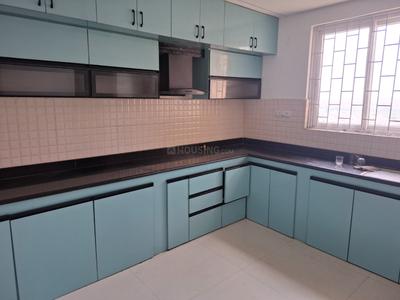 Kitchen Image of 2100 Sq.ft 3 BHK Apartment / Flat for rent in Aditya Empress Towers, Shaikpet Hyderabad for Rs. 75000