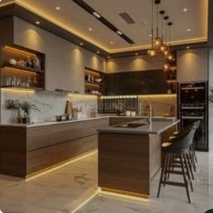 Kitchen Image of 1400 Sq.ft 2 BHK Apartment / Flat for sale in Nizampet Hyderabad for Rs. 5600000