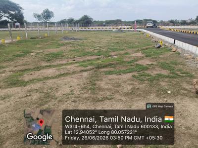 Image of 600 Sq.ft Residential Plot / Land for sale in West Tambaram, Chennai for Rs. 1677000