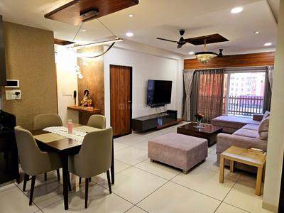 Hall Image of 2500 Sq.ft 4 BHK Apartment / Flat for rent in Fatehgunj Vadodara for Rs. 25000