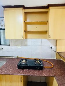 Kitchen Image of 719 Sq.ft 1 BHK Apartment / Flat for rent in Ansal Celebrity Suites, Palam Vihar Gurgaon for Rs. 32000