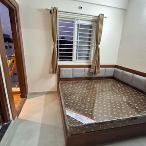 Bedroom Image of 730 Sq.ft 1 BHK Builder Floor for rent in S.G. Palya Bengaluru for Rs. 26000
