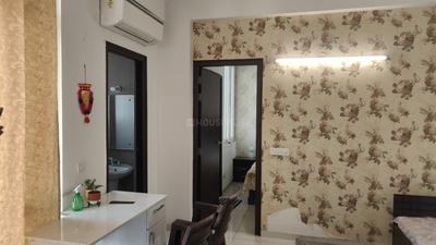 Living Room Image of 735 Sq.ft 1 BHK Apartment / Flat for rent in Green Lotus Avenue, PR7 Airport Road Zirakpur for Rs. 25000