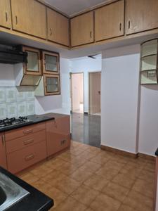 Kitchen Image of 1500 Sq.ft 3 BHK Apartment / Flat for rent in Sriram Shankari Apartment, Banashankari Bengaluru for Rs. 30000