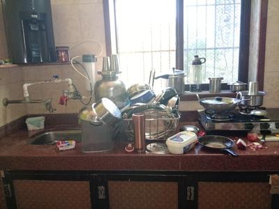 Kitchen Image of 1200 Sq.ft 2 BHK Apartment / Flat for rent in Kalyan East Kalyan for Rs. 20000