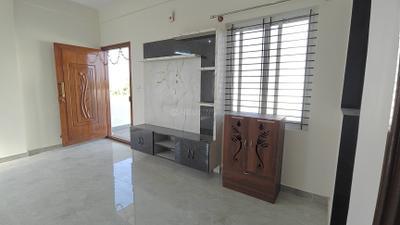 Living Room Image of 750 Sq.ft 1 BHK Apartment / Flat for rent in Sampigehalli Bengaluru for Rs. 18000