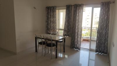 Living Room Image of 1015 Sq.ft 2 BHK Apartment / Flat for rent in Nyati Elan Central II, Wagholi Pune for Rs. 26000