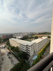 Balcony Image of 500 Sq.ft 1 BHK Apartment / Flat for rent in SNN Raj Etternia, Harlur Bengaluru for Rs. 37000