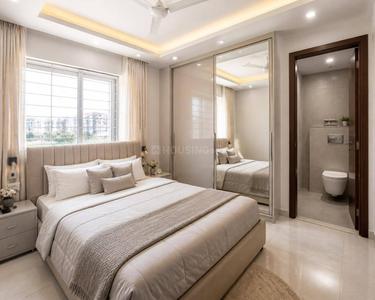 Bedroom Image of 1000 Sq.ft 2 BHK Apartment / Flat for rent in SMD Beverly Hills, Singasandra Bengaluru for Rs. 38000