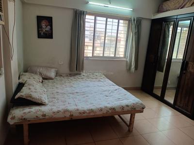 Bedroom Image of 1000 Sq.ft 2 BHK Apartment / Flat for rent in Bavdhan Pune for Rs. 33500
