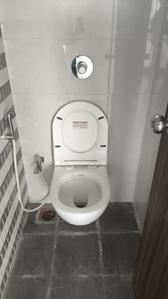 Bathroom Image of 650 Sq.ft 1 BHK Apartment / Flat for sale in Bhairaav Goldcrest Residency, Ghansoli Navi Mumbai for Rs. 12000000