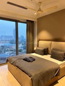 Bedroom Image of 2342 Sq.ft 3 BHK Apartment / Flat for rent in Omaxe The Lake, Kharar Mohali for Rs. 16000