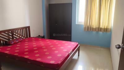 Bedroom Image of 1427 Sq.ft 2.5 BHK Apartment / Flat for rent in Adani Elysium, Shantigram Ahmedabad for Rs. 37000