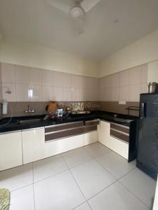 Kitchen Image of 1100 Sq.ft 3 BHK Apartment / Flat for rent in Paranjape Forest Trails Highland Tower 9 10 and 11, Pirangut Pune for Rs. 33000