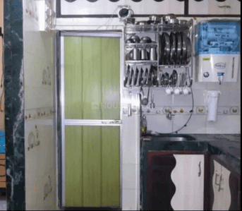 Kitchen Image of 400 Sq.ft 1 BHK Apartment / Flat for rent in Kalwa Thane for Rs. 12000
