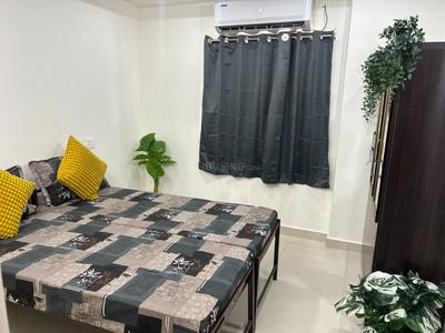 Bedroom Image of 300 Sq.ft 1 RK Apartment / Flat for rent in Kondapur Hyderabad for Rs. 12000