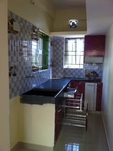 Kitchen Image of 505 Sq.ft 1 BHK Builder Floor for rent in Whitefield Bengaluru for Rs. 15000