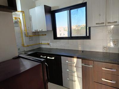 Kitchen Image of 550 Sq.ft 1 BHK Apartment / Flat for rent in Mahalakshmi Nagar Indore for Rs. 13500
