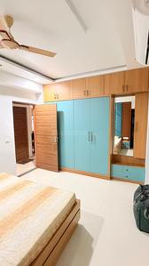 Bedroom Image of 1800 Sq.ft 3 BHK Apartment / Flat for rent in Anikedhya Atlantis, Chandkheda Ahmedabad for Rs. 35000