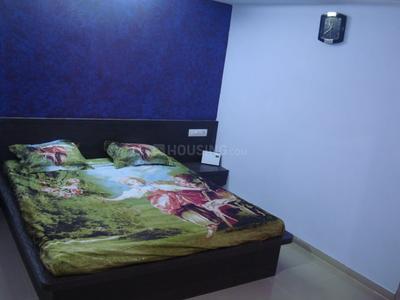 Bedroom Image of 1420 Sq.ft 2 BHK Apartment / Flat for rent in JP Iscon Habitat, Gotri Vadodara for Rs. 25000