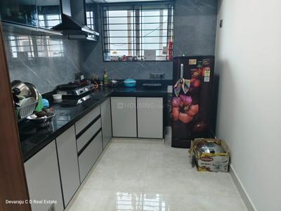 Kitchen Image of 600 Sq.ft 1 BHK Builder Floor for rent in Koramangala Bengaluru for Rs. 32000