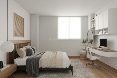 Bedroom Image of 815 Sq.ft 2 BHK Apartment / Flat for sale in Kanakia Valley, Panvel Navi Mumbai for Rs. 8512000