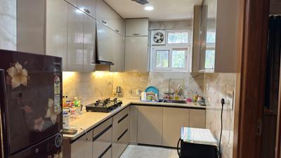 Kitchen Image of 1500 Sq.ft 4 BHK Builder Floor for sale in Vasundhara Ghaziabad for Rs. 19500000