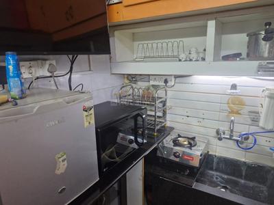 Kitchen Image of 150 Sq.ft 1 RK Apartment / Flat for rent in Rajajinagar Bengaluru for Rs. 12000