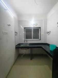 Kitchen Image of 650 Sq.ft 1 BHK Apartment / Flat for sale in Pimple Gurav Pune for Rs. 3000000