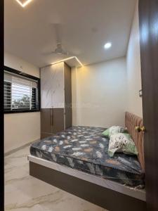 Bedroom Image of 850 Sq.ft 1 BHK Builder Floor for rent in Scheme 78 Indore for Rs. 20000
