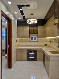 Kitchen Image of 810 Sq.ft 3 BHK Apartment / Flat for sale in Hans Builders Floor, Uttam Nagar New Delhi for Rs. 7000000
