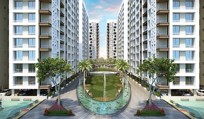 Image of 1300 Sq.ft 2 BHK Apartment / Flat for sale in Vesu, Surat for Rs. 6700000