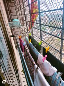 Balcony Image of 483 Sq.ft 1 BHK Apartment / Flat for sale in Chandak Sparkling Wings, Dahisar East Mumbai for Rs. 8700000