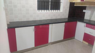Kitchen Image of 600 Sq.ft 1 BHK Apartment / Flat for rent in Kaggadasapura Bengaluru for Rs. 18000