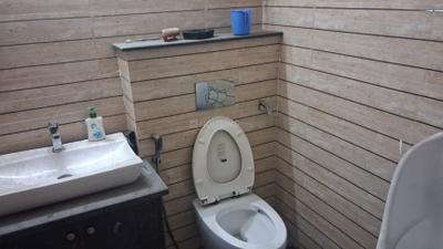 Bathroom Image of 300 Sq.ft 1 RK Independent House for rent in Sector 72 Noida for Rs. 11000