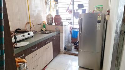 Kitchen Image of 540 Sq.ft 1 BHK Apartment / Flat for sale in Chanakyapuri Ahmedabad for Rs. 2500000