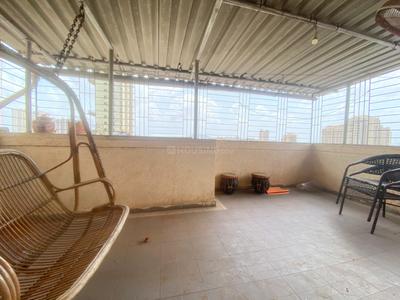 Balcony Image of 800 Sq.ft 1 BHK Apartment / Flat for rent in Thane West Thane for Rs. 24999