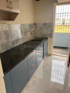 Kitchen Image of 500 Sq.ft 1 BHK Independent House for rent in Chansandra Bengaluru for Rs. 16500