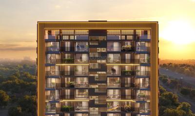 Image of 2034 Sq.ft 3 BHK Apartment / Flat for sale in Swagat Glassglow, Sargasan, Gandhinagar for Rs. 9900000