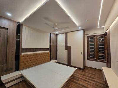 Bedroom Image of 4000 Sq.ft 3 BHK Builder Floor for rent in Sahakara Nagar Bengaluru for Rs. 90000