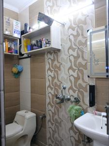Common Bathroom Image of 720 Sq.ft 3 BHK Apartment / Flat for sale in Bindapur New Delhi for Rs. 5000000