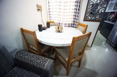 Dining Area Image of 1053 Sq.ft 2 BHK Apartment / Flat for sale in Madhav Orchid, Odhav Ahmedabad for Rs. 5500000