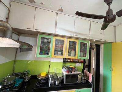 Kitchen Image of 585 Sq.ft 1 BHK Apartment / Flat for sale in Dwarkesh Park, Borivali West Mumbai for Rs. 12000000