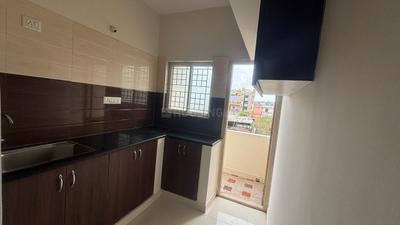 Kitchen Image of 526 Sq.ft 1 BHK Apartment / Flat for rent in Mahadevapura Bengaluru for Rs. 22000