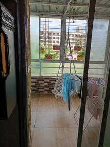 Balcony Image of 750 Sq.ft 1 BHK Apartment / Flat for rent in Vaishnavi Sahil Heights, Pimple Nilakh Pune for Rs. 25000