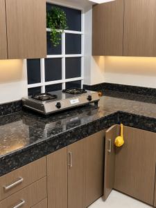 Kitchen Image of 600 Sq.ft 2 BHK Builder Floor for rent in Mansarovar Jaipur for Rs. 13000