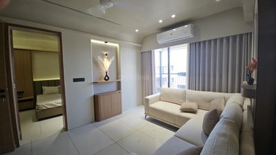 Living Room Image of 968 Sq.ft 3 BHK Apartment / Flat for sale in Reflection, Shela Ahmedabad for Rs. 11200000