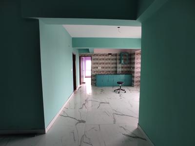Kitchen Image of 1200 Sq.ft 3 BHK Apartment / Flat for rent in Rajwada Altitude Block 1, Saha Para Kolkata for Rs. 35000